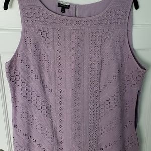 Talbot's Ladies Mauve Top